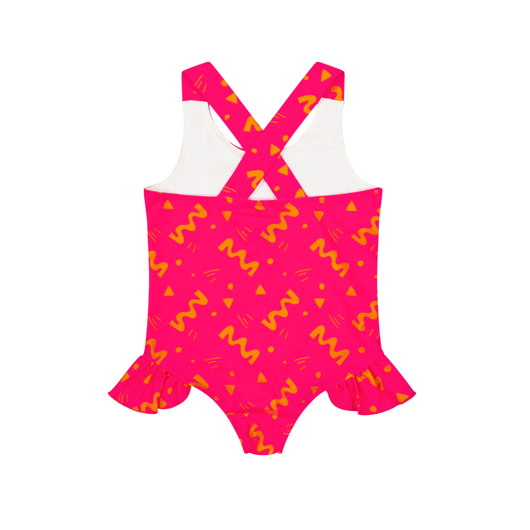 Girls One Piece + Towel