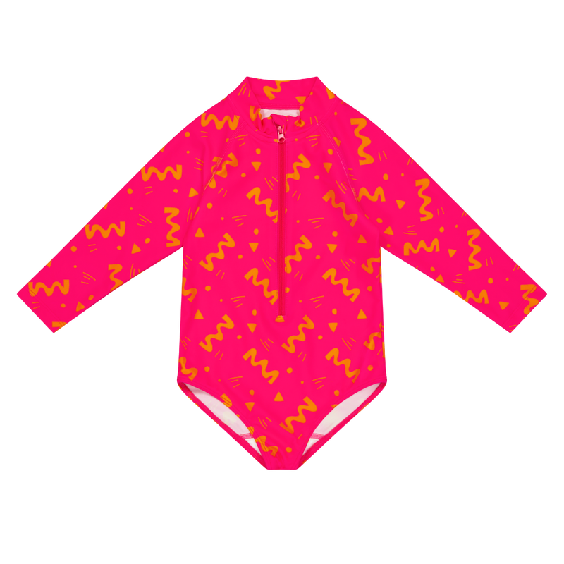 Girls Zip Suit