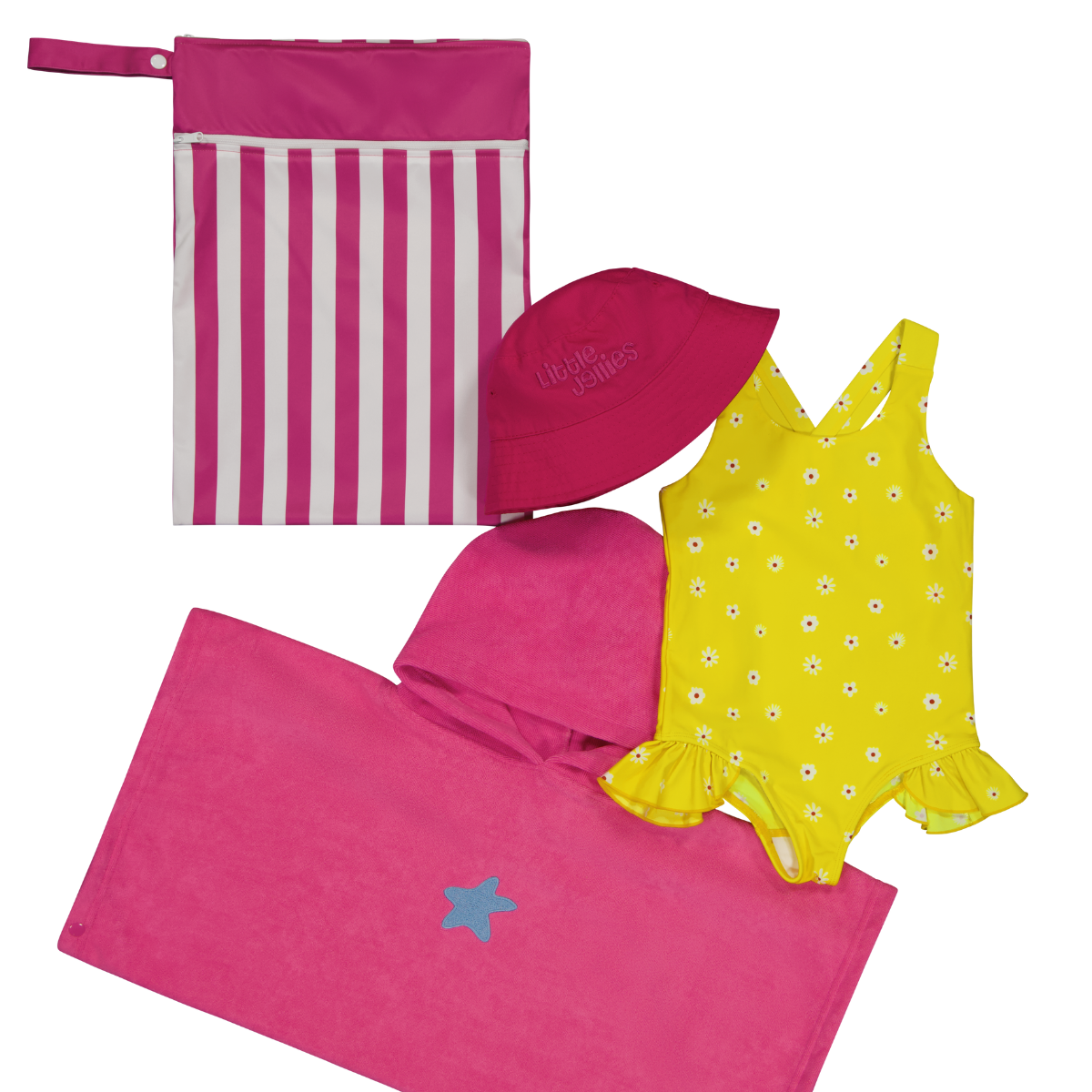 Girls One Piece + Towel