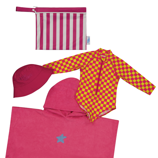 Girls Zipsuit + Towel