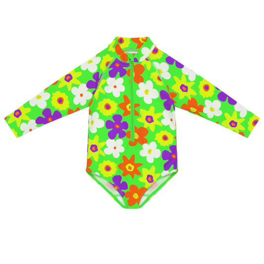 Girls Zip Suit