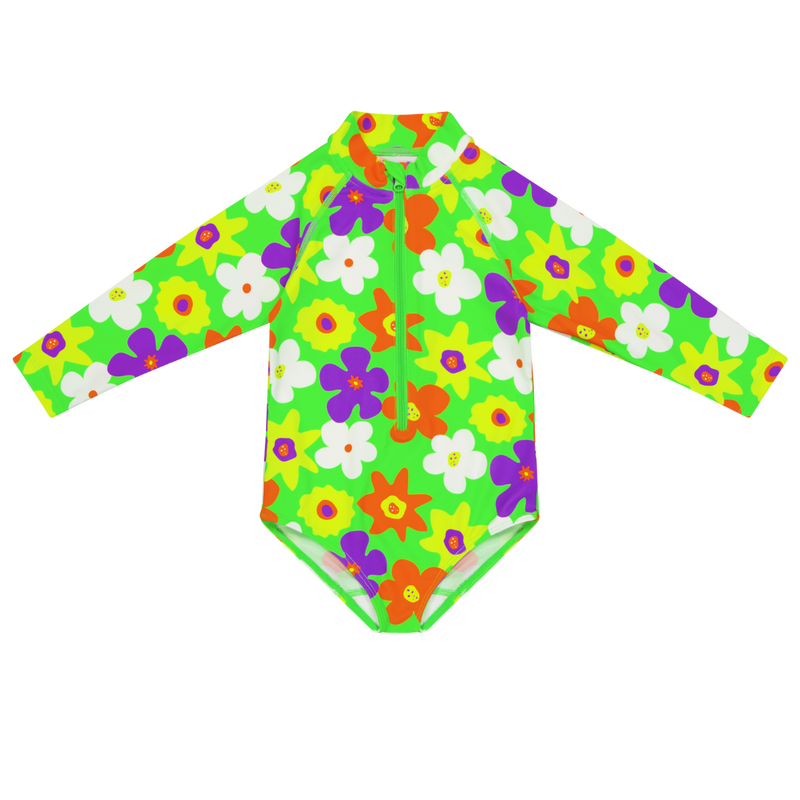 Girls Zip Suit
